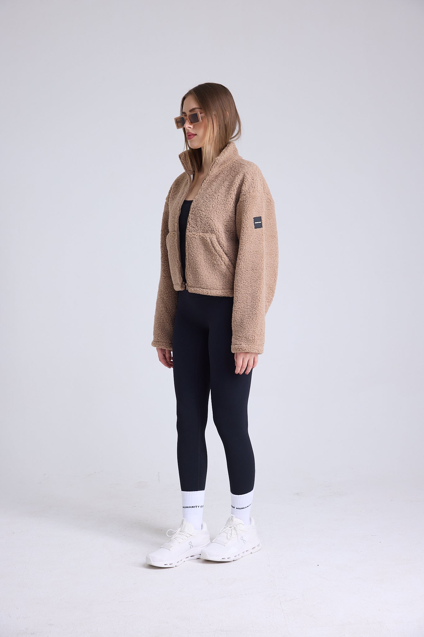 Foxy Fleece Jacket in MOCHA MOUSSE