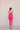 SculptSilk Bra Tank in Electric Pink – Reflective logo